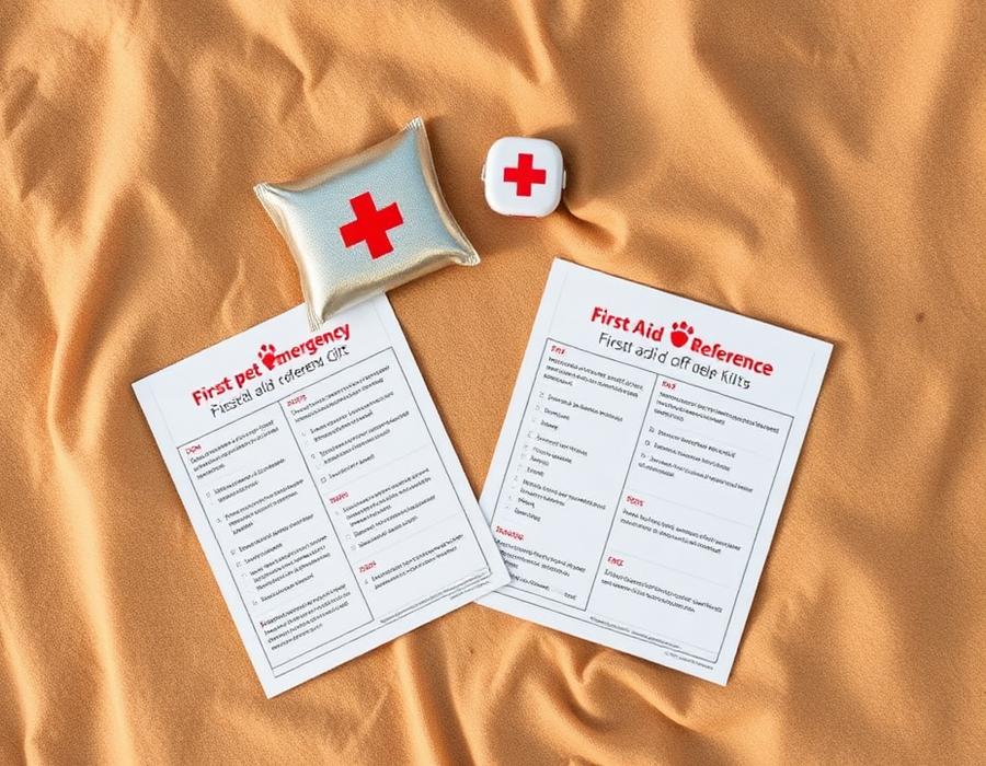 Pet First Aid Reference Cards